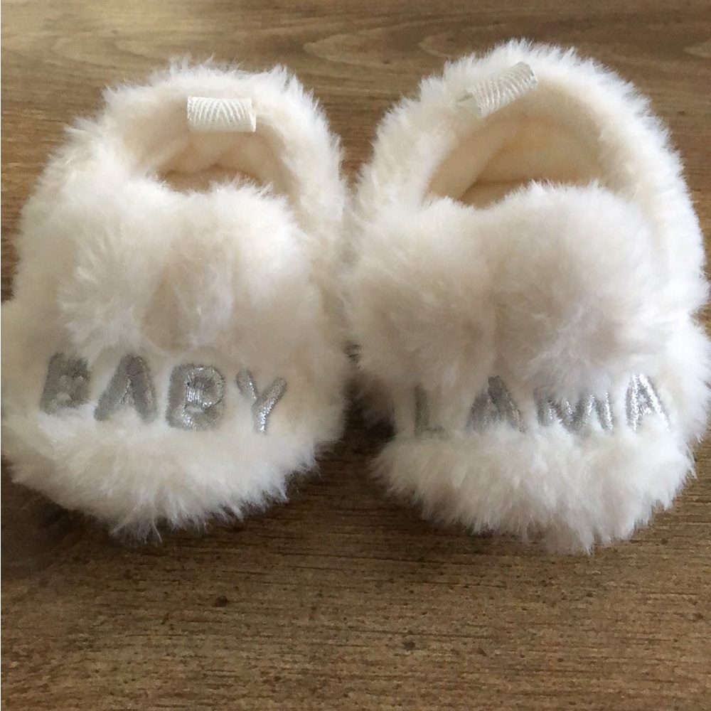 Carters baby llama slippers